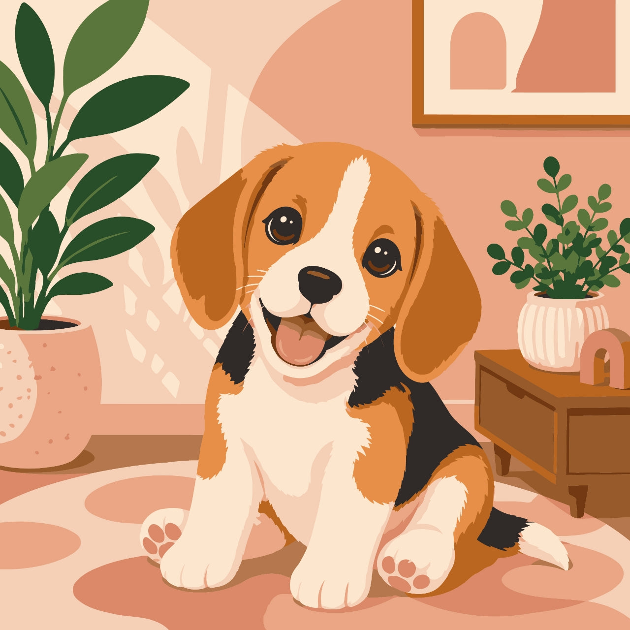 Tiny Paws Mini Paint by Numbers Kit
