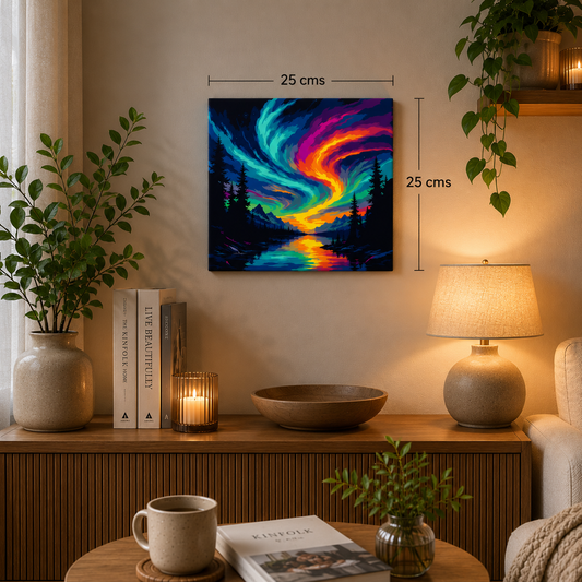 Northern Lights Paint by Numbers Standard Kit