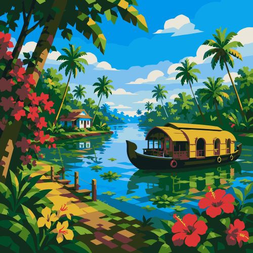 Kerala boat house