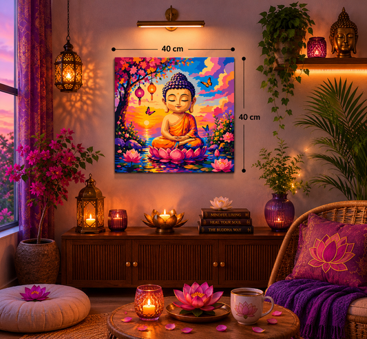 Little Buddha Paint by Numbers Large Kit