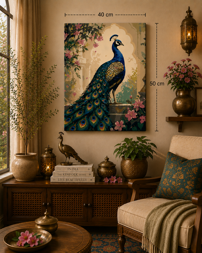 Regal Peacock Paint by Numbers Jumbo Kit