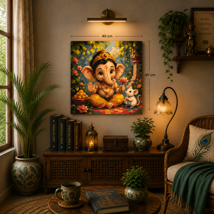 Little Ganesha Paint by Numbers Large Kit